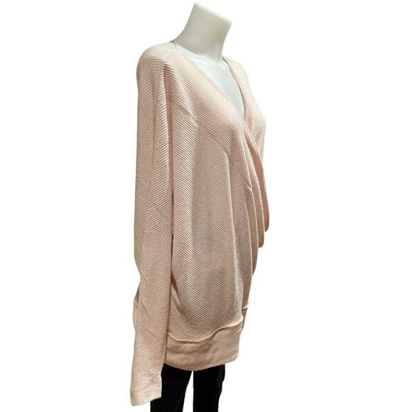 Free People Cozy With You Drape Oversized Pullover‎ in Champagne Toast sz medium - Picture 4 of 9